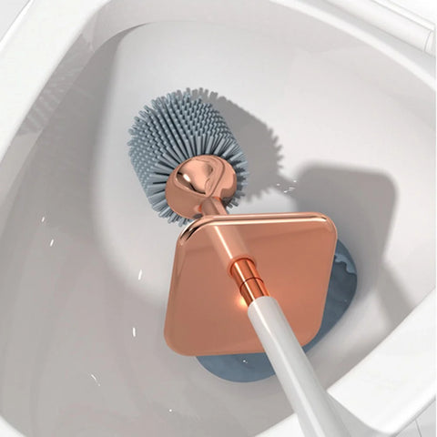 Silicone Toilet Brush with Holder