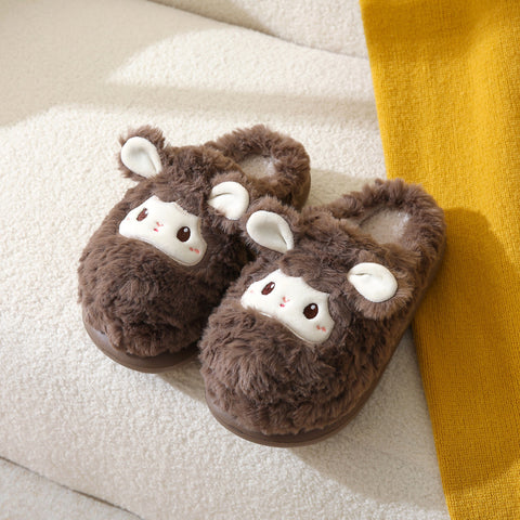 Cozy Sheep House Slippers