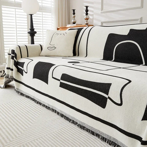 Bohemian Chenille Sofa Cover