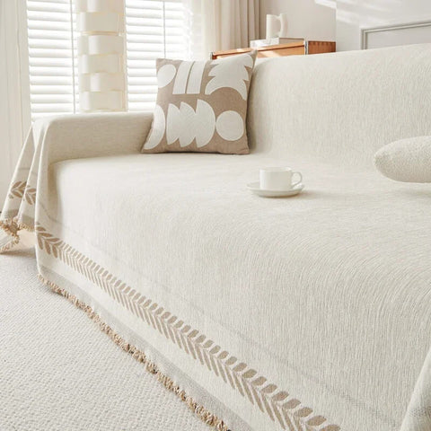 Bohemian Chenille Sofa Cover