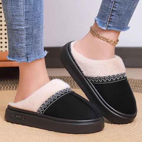Plush Fur Women Slippers