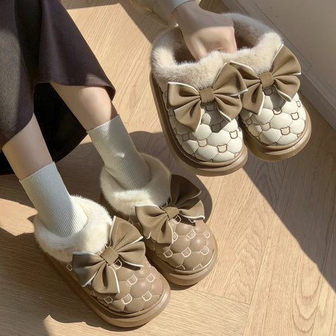 Women’s Bow House Slippers