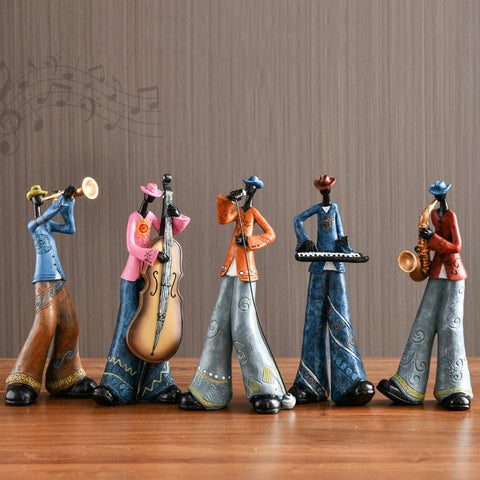 Swingtone Jazz Band Musician Figurine