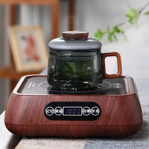 Borosilicate Glass Tea Infuser Mug