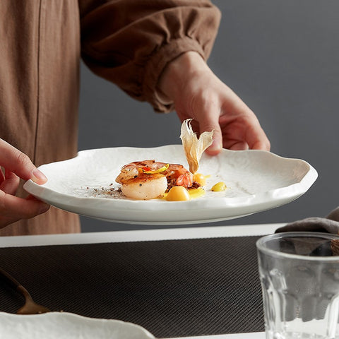 Kyoto Wave Ceramic Plate