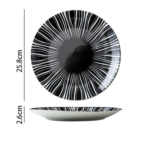 Tokyo Linear Porcelain Plate