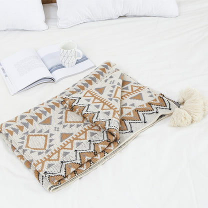 SOLVANA BOHEMIAN DECORATIVE BLANKET