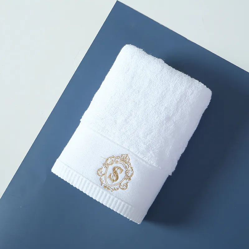 DELUXE EMBROIDED COTTON TOWELS