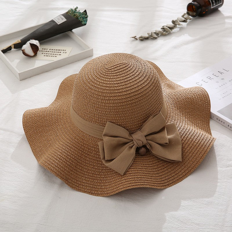 LUNA PEARL BOW SUN HAT