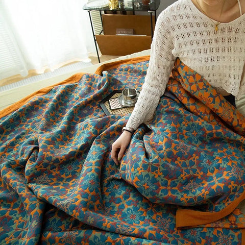 Nehari Boho Cotton Blanket