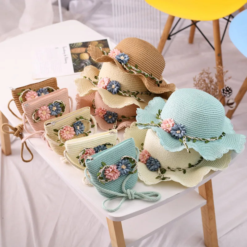 AMELIA BLOOM HAT & BAG