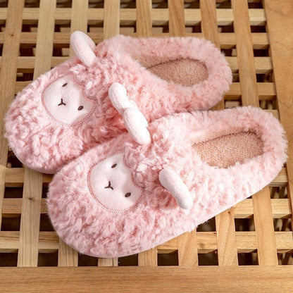 YUKI PLUSH SHEEP SLIPPERS