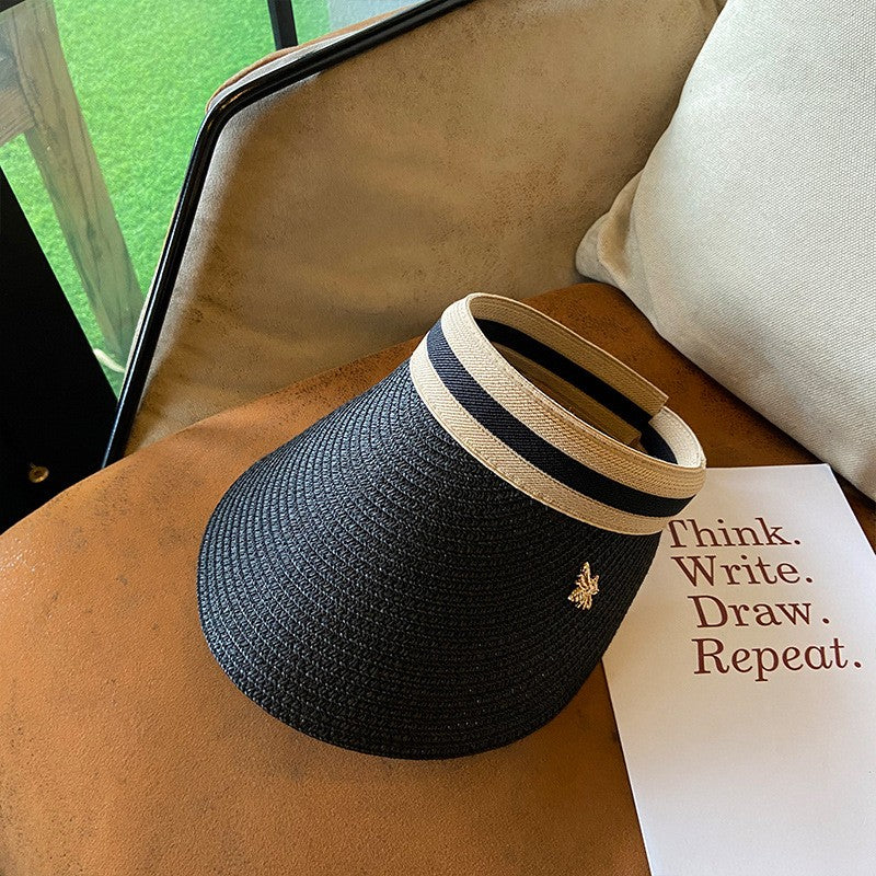 ELARA STRAW SUN VISOR
