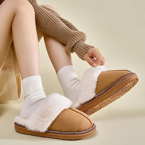 Women's Faux Fur Winter Slippers