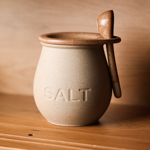 Tokoname Ceramic Salt & Sugar Jar