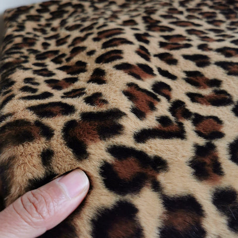 Premium Faux Fur Leopard Print Blanket