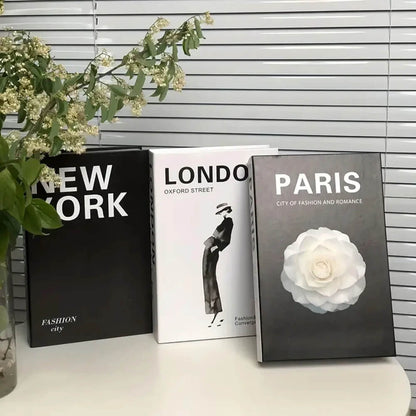 MODERN DECORATIVE BOOKS (Set of 3 Books)