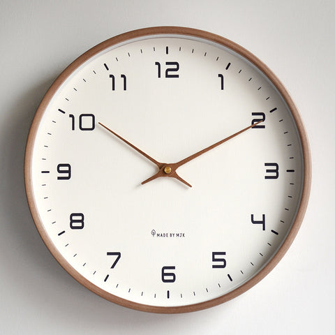 Modern Wooden Wall Clock
