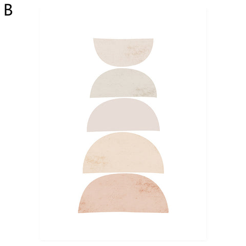 Blush Balance Minimalist Wall Art Set