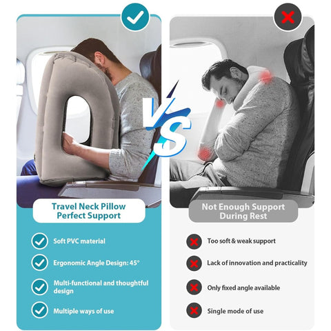 ErgoNap Inflatable Travel Pillow Set