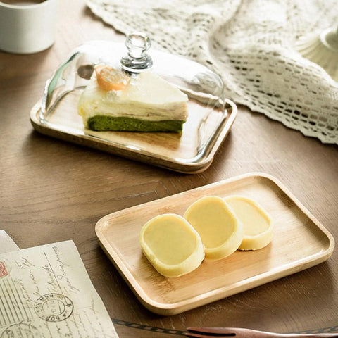 Elegant Glass Butter Dish