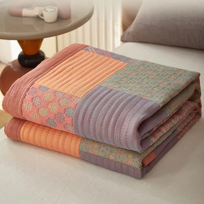 AURORA PATCH COTTON QUILT