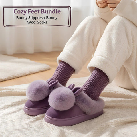 Bunny Plush Slippers