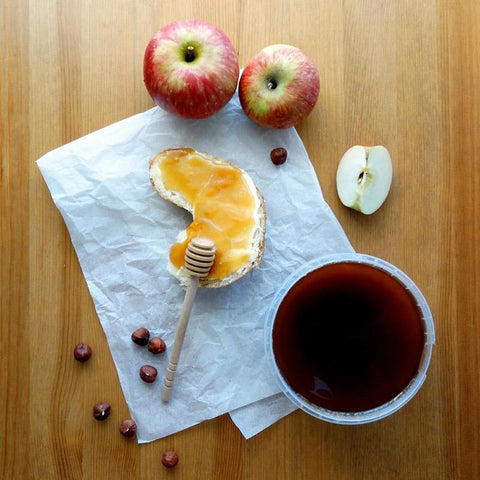 Wooden Honey Dipper Set (2pcs)