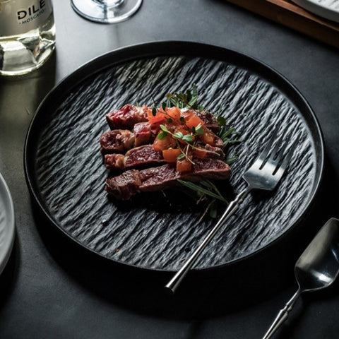 SEIYU RIPPLED DINNER PLATES