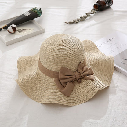 LUNA PEARL BOW SUN HAT