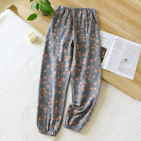 Ayaka Cotton Jacquard Trousers