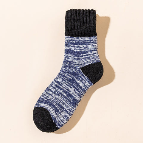Men's Wool Winter Crew Socks 5-Pack