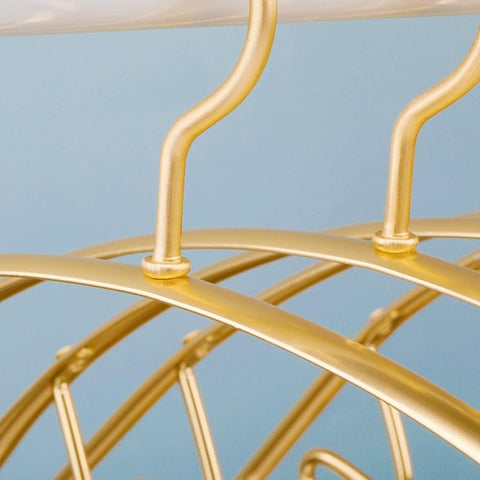 Arched Aluminum Clothes Hangers