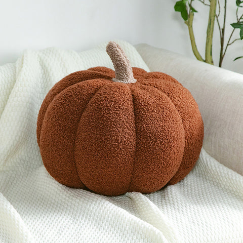 Pumpkin Plush Pillow Fall Halloween Decor