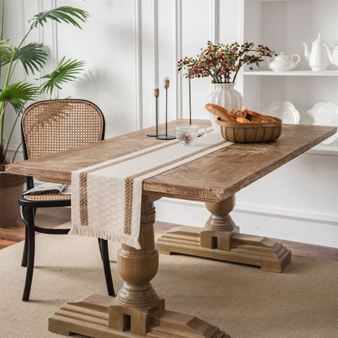 Boho Tasseled Table Runners