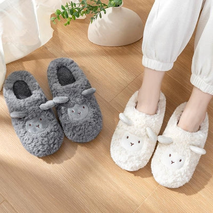 YUKI PLUSH SHEEP SLIPPERS