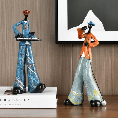 Swingtone Jazz Band Musician Figurine