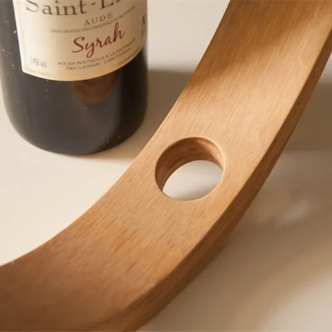 Eclipse Wooden Wine Holder