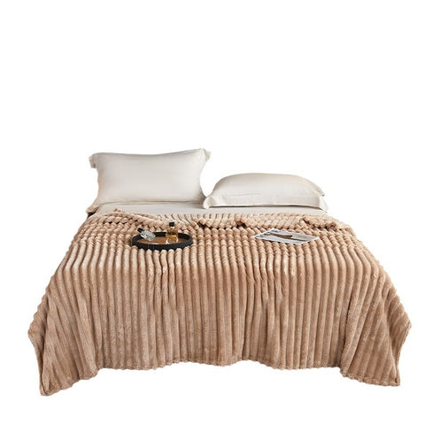Kyoto Rabbit Plush Blanket - Warm Winter Throw