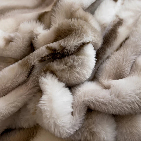 Velvet Bedding Set - Faux Fur Ultra Soft (4PCS)