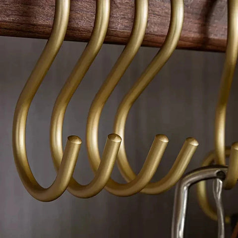 Aluminum S Hooks - Belt, Scarf, Hat Hanger