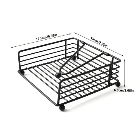Modern Metal Napkin Holder Rack