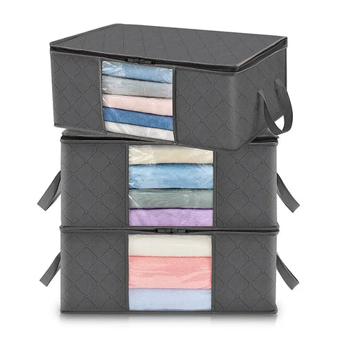 Foldable Clothes Storage Bag Organizer