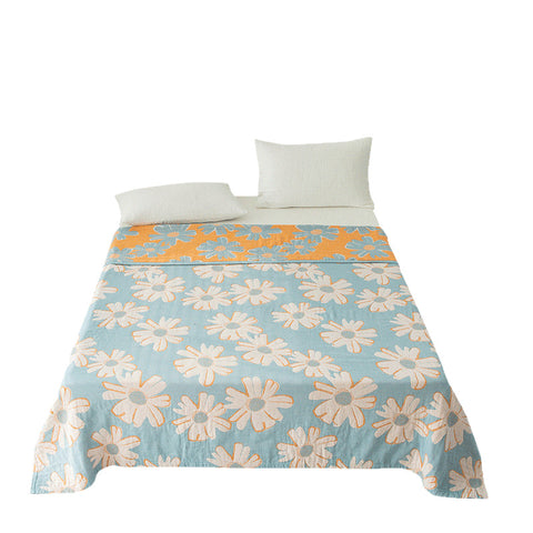 Kasumi Cotton Blanket - Reversible Daisy