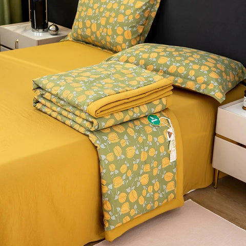 Cotton Bedding Set Comforter Cover 4PCS
