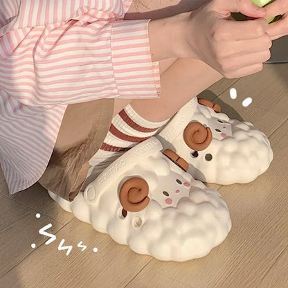 CLOUDY SHEEP WATERPROOF SLIPPERS