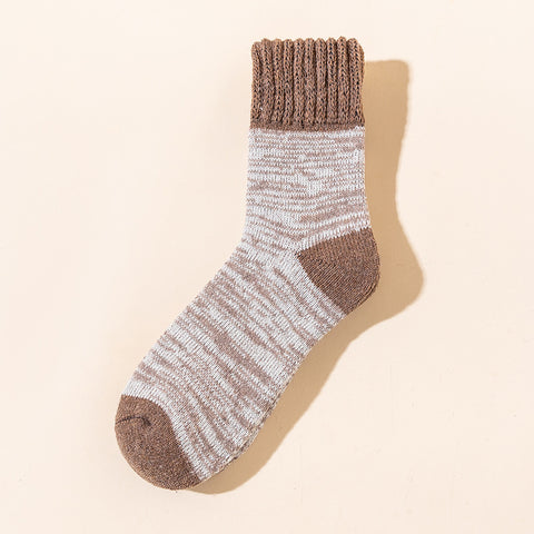 Men's Wool Winter Crew Socks 5-Pack