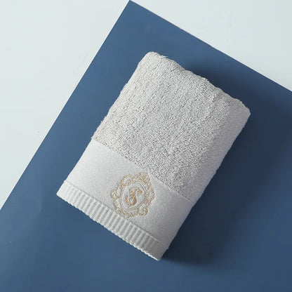 DELUXE EMBROIDED COTTON TOWELS