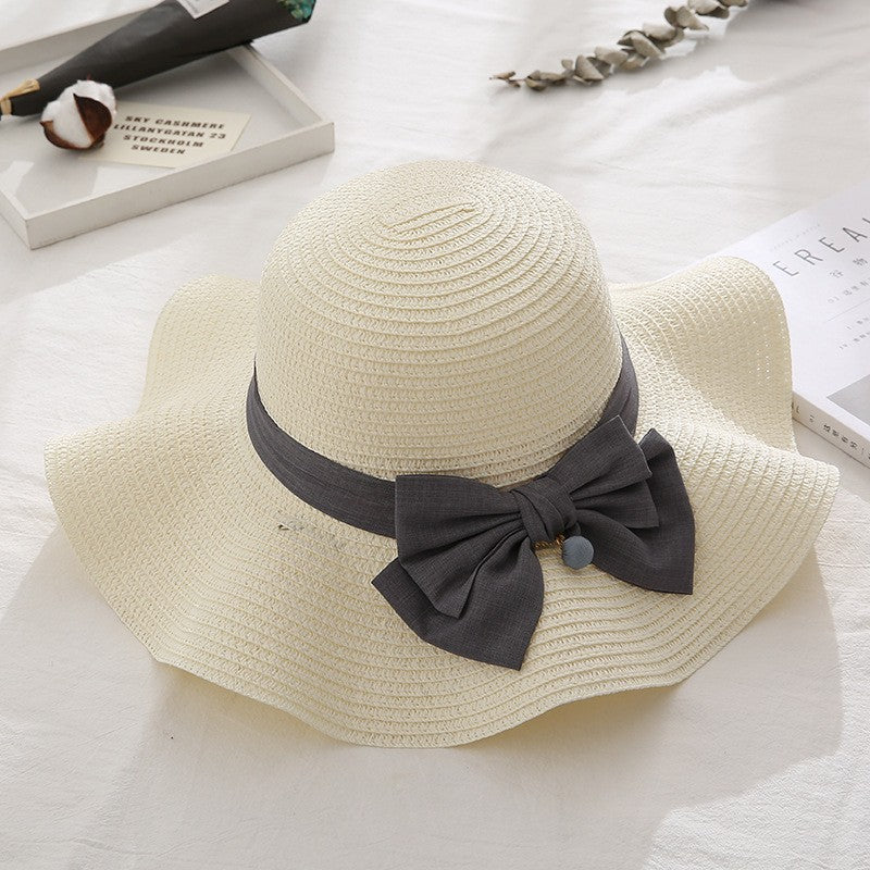 LUNA PEARL BOW SUN HAT