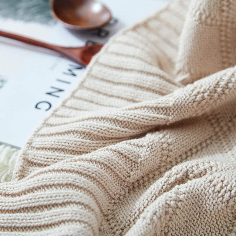 ARLO COTTON WOVEN BLANKET